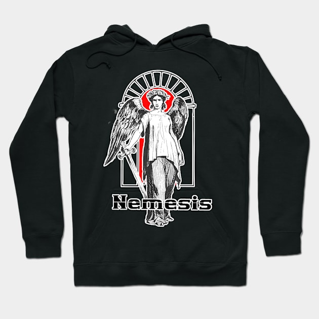 Nemesis the goddess of revenge and eternal hatreds Hoodie by Marccelus